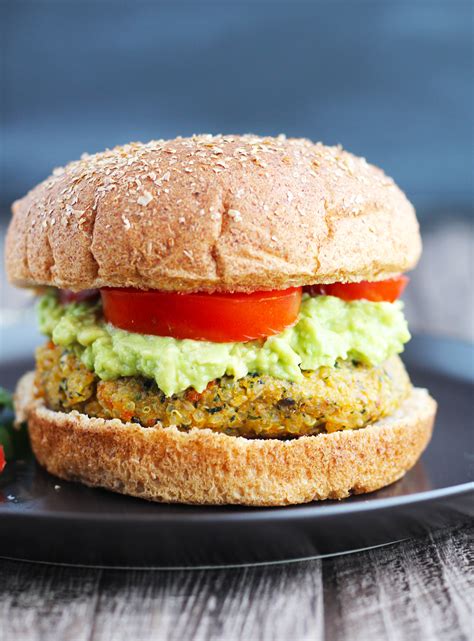 Quinoa Veggie Burgers With Avocado | 3 Yummy Tummies