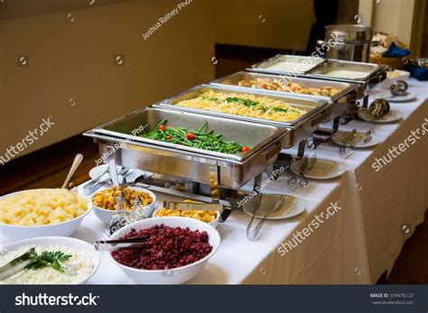 Wedding Food Buffet Style Dinner Reception Stock Photo 319476122 | Shutterstock