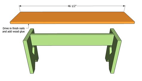 Plans For Wood Bench Seat PDF Woodworking