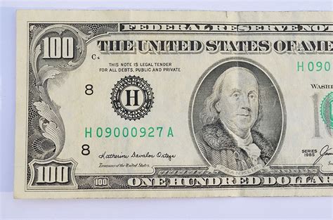 Billete de cien dólares de 1985 moneda coleccionable rara de | Etsy