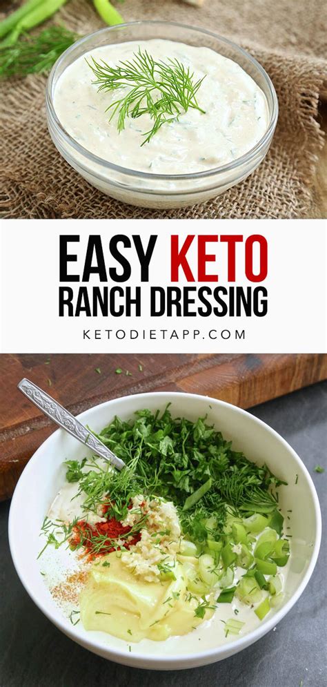 Easy Keto Ranch Dressing | KetoDiet Blog