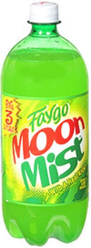 Faygo Naturally Flavored Citrus Soda Moon Mist - 3 l, Nutrition ...