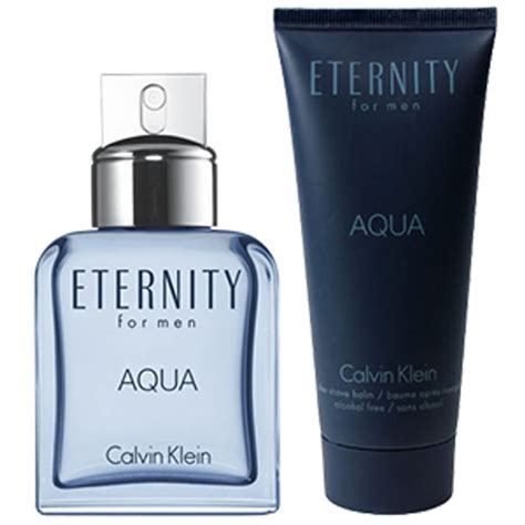 Calvin Klien Eternity Aqua Gift Set EDT Eau de Toilette after shave ...