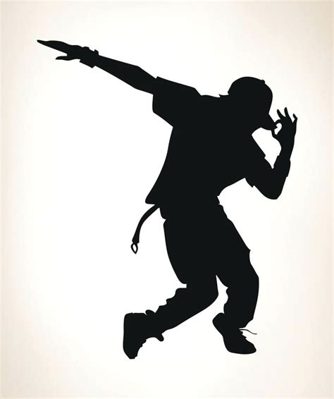 Hip Hop Dance Silhouette at GetDrawings | Free download