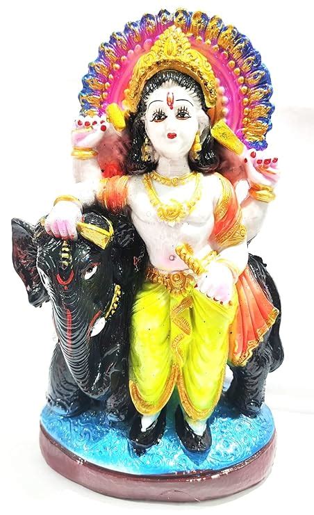 Buy Lord Vishwakarma Murti Statue for Home Pooja Puja Mandir ...