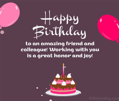 Best Birthday Wishes For Colleagues – WISHES & QUOTES