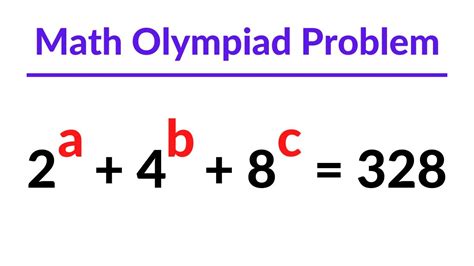 A Very Nice Algebra Challenge | Math Olympiad Problem - YouTube