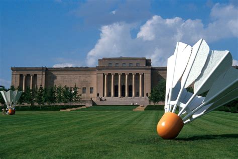 Kansas City, Kansas — The lawn of the Nelson‐Atkins Museum of Art resembles a badminton court ...