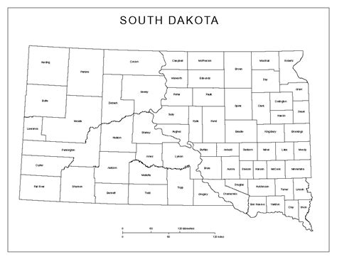 Maps of South Dakota