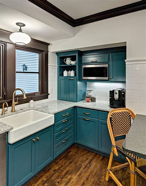 Kathryn Johnson Interiors (House of Turquoise) | Minnesota, Turquoise and Teal kitchen