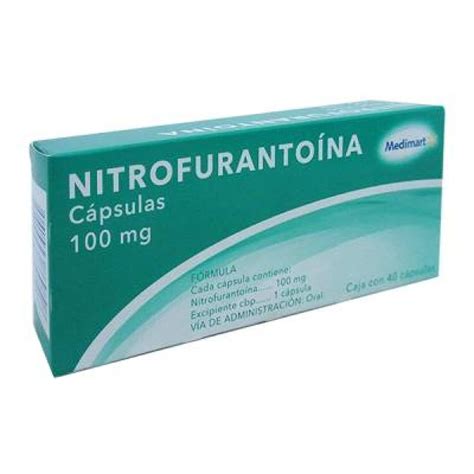 Nitrofurantoína Medi Mart 100 mg 40 cápsulas | Walmart