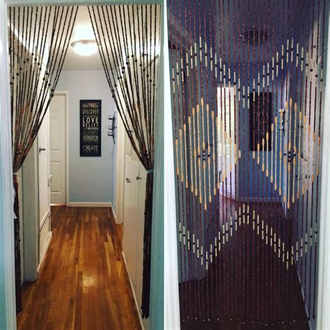 1960s Vintage Wood Door Curtain available @ etsy.com/shop/texasvibe Boho Chic | Cortinas de ...