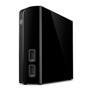 Seagate Backup Plus 10TB Desktop External Hard Drive (STEL10000400) - Black | VillMan Computers