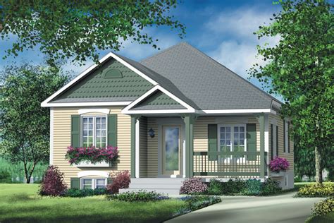 Simple Two Bedroom Cottage - 80363PM | Architectural Designs - House Plans