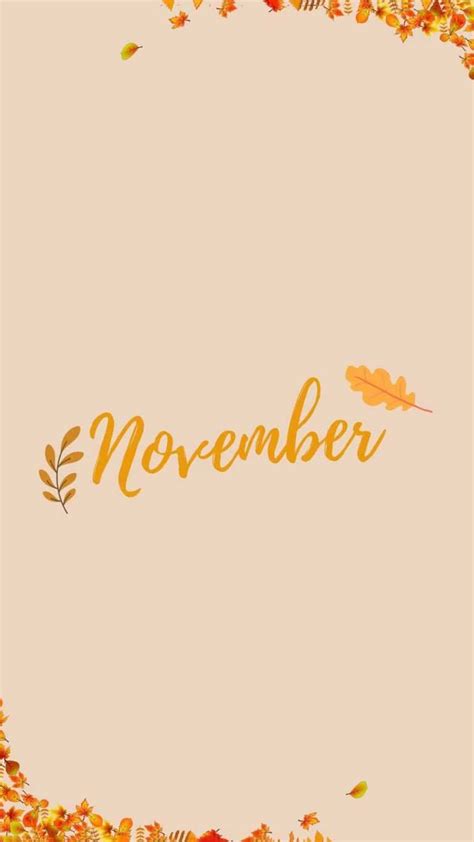 Hello November Wallpaper - iXpap