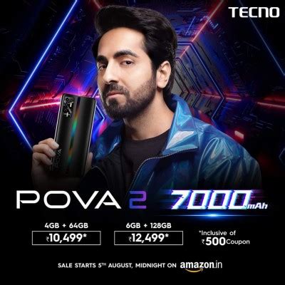 Tecno Pova 2 launched in India - GSMArena.com news