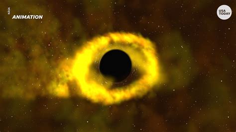 Star-shredding black hole caught on NASA camera