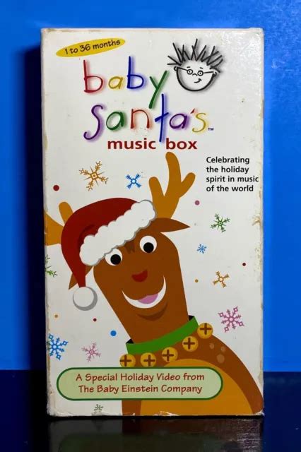 BABY EINSTEIN: BABY Santa’s Music Box VHS 2000 Ages 1-36 Months £11.30 - PicClick UK