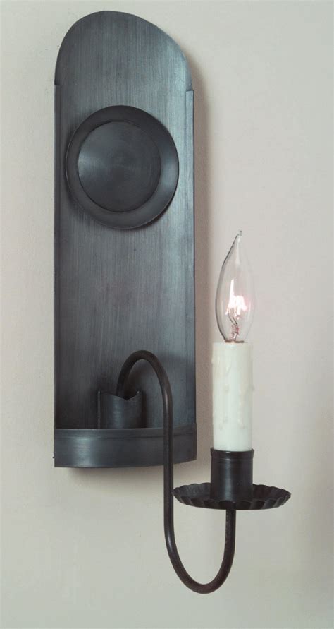 Rustic Style Wall Sconce | Primitive Colonial Lighting Fixtures