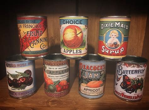 Vintage Tomato Tin Can Labels Vegetable Prints Kitchen Decor - Etsy