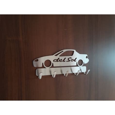 Stainless Steel Keyhanger Emblem Honda Del Sol