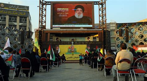 In anticipated speech, Hezbollah leader Hassan Nasrallah does not ...