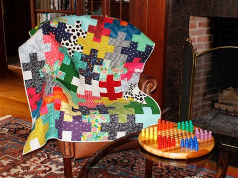 Puzzle Quilt Pattern Easy Quilt Scrap Quilt Gift Quilt - Etsy