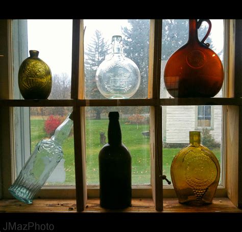 Bottled Up - 318/365 | Antique glass bottles in the window a… | Flickr