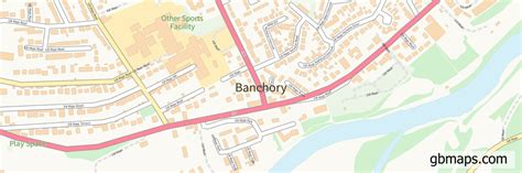 BANCHORY of ABERDEENSHIRE Files. Digital Mapping Solutions Vector Street Map