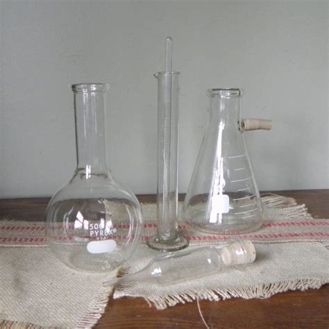 Vintage labware laboratory glassware vessels instruments 5