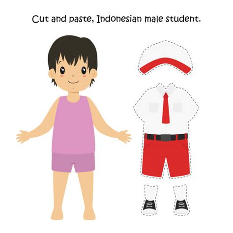 370+ Indonesia School Uniform Stock Illustrations, Royalty-Free Vector ...