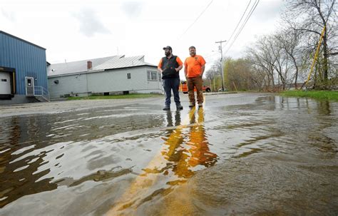 Widespread flooding strikes central Maine following heavy rainfall