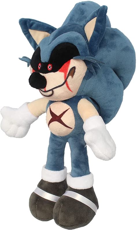 Sonic.exe Plush Exe. Blood Sonic 14 Blue Hedgehog Plush | Etsy Australia