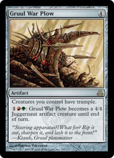 Gruul War Plow | Magic: The Gathering Wiki | Fandom powered by Wikia