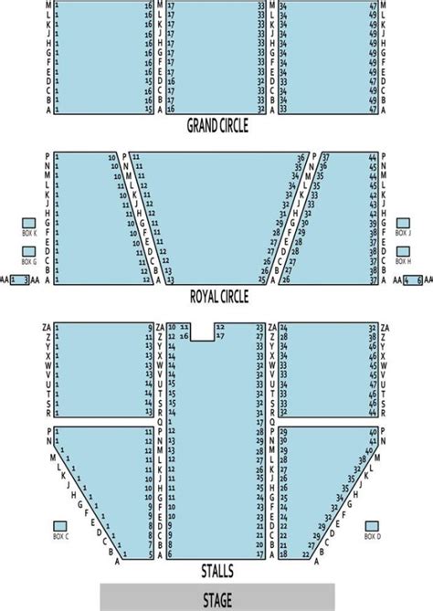 Lyceum Theatre Seating Plan Sheffield | Brokeasshome.com