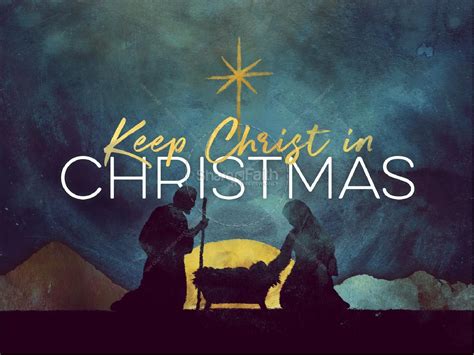 Keep Christ In Christmas Sermon PowerPoint slide 1 | Christmas quotes jesus, Christmas wallpaper ...