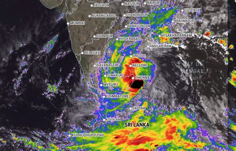 Cyclone Mandous makes landfall in southeastern India, unloads heavy rain