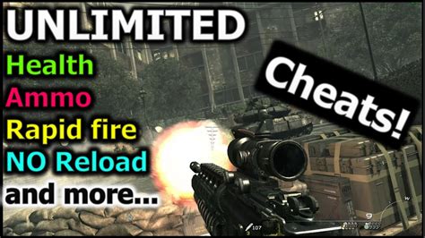 Call of Duty Modern Warfare 3 - Cheats | Unlimited Health, Ammo, freeze ...