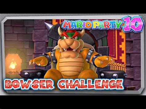 Mario Party 10 - Bowser Challenge - YouTube