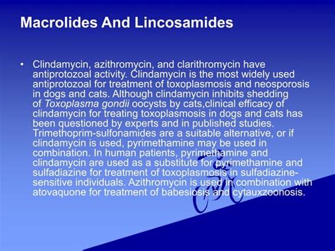 Antiprotozoal drugs classification,mechanism of action uses and adverse ...