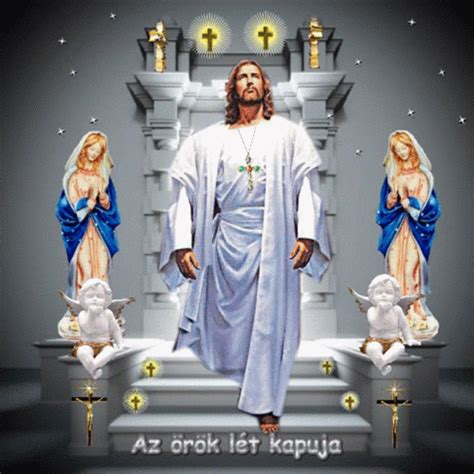 Azörök Lét Jesus GIF - Azörök Lét Jesus Angel - Discover & Share GIFs Image Jesus, Jesus Christ ...