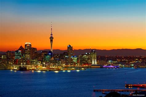 Auckland city at night - Smith Luxury Travel