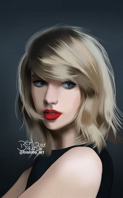 Taylor Swift Fanart byBiaLobo by BiaLobo on DeviantArt