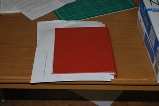 Gluing | Extra paper inside to help ensure the real pages do… | Flickr