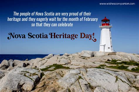 15+ Nova Scotia Heritage Day Wishes and Images