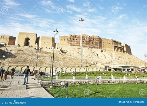 Erbil Citadel, Erbil City, Kurdistan of Iraq Editorial Photography - Image of iraq, ancient ...