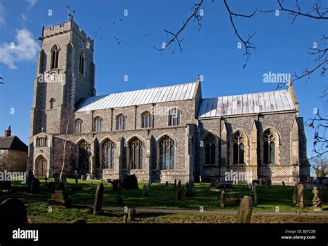 St Mary's Church, Martham, Norfolk Stock Photo - Alamy