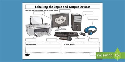 Input and Output Devices (teacher made) - Twinkl