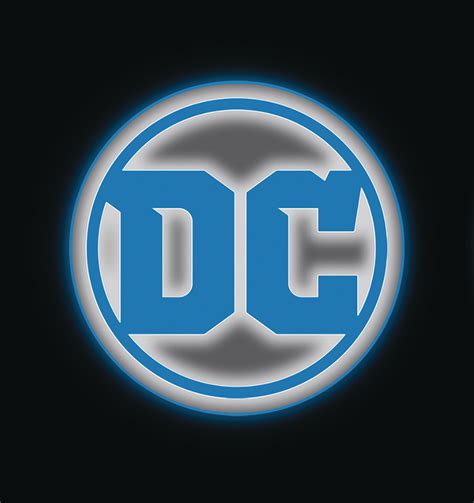 SEP170244 - DC COMICS LOGO LED SIGN - Previews World