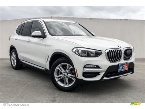 Alpine White 2019 BMW X3 sDrive30i Exterior Photo #127162543 | GTCarLot.com